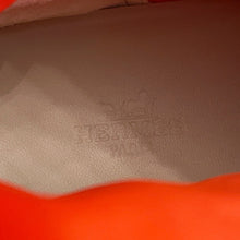 将图像加载到图库查看器中，HERMES fresh ankle boots Beige Fabric Leather Rubber Size 37
