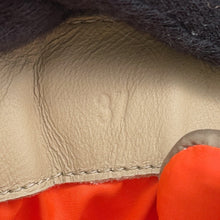 将图像加载到图库查看器中，HERMES fresh ankle boots Beige Fabric Leather Rubber Size 37
