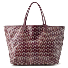 将图像加载到图库查看器中，GOYARD Saint Louis BurgundySTLOUIGMLTY33CL33P PVC Leather Size GM
