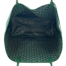 将图像加载到图库查看器中，GOYARD Anju GreenANJOUSGMLCG09TY09P PVC Leather Size GM
