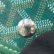 将图像加载到图库查看器中，GOYARD Anju GreenANJOUSGMLCG09TY09P PVC Leather Size GM
