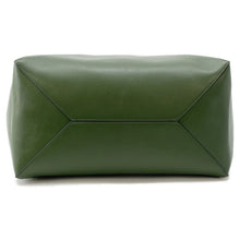 将图像加载到图库查看器中，LOEWE puzzle fold tote GreenB933Q18X01 Leather Size XL
