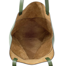 将图像加载到图库查看器中，LOEWE puzzle fold tote GreenB933Q18X01 Leather Size XL
