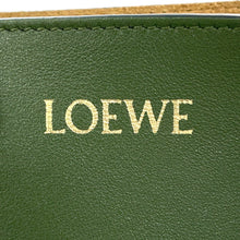 将图像加载到图库查看器中，LOEWE puzzle fold tote GreenB933Q18X01 Leather Size XL
