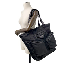 Load image into Gallery viewer, PRADA Tote Bag Black2VG120 Nylon
