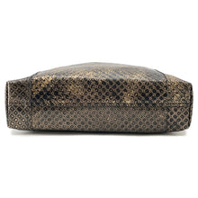 将图像加载到图库查看器中，Bottega Veneta INTRECCIATO Intrecciato Mirage Tote Bag Gold/Black Leather Size 21.3&quot;

