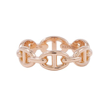 将图像加载到图库查看器中，HERMES Chaine d&#39;Ancre Anchene Ring Size PM/53/#13 18K Pink Gold
