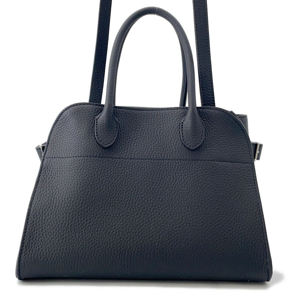 The Row Soft Margaux 10 BlackW1190-L133 Leather