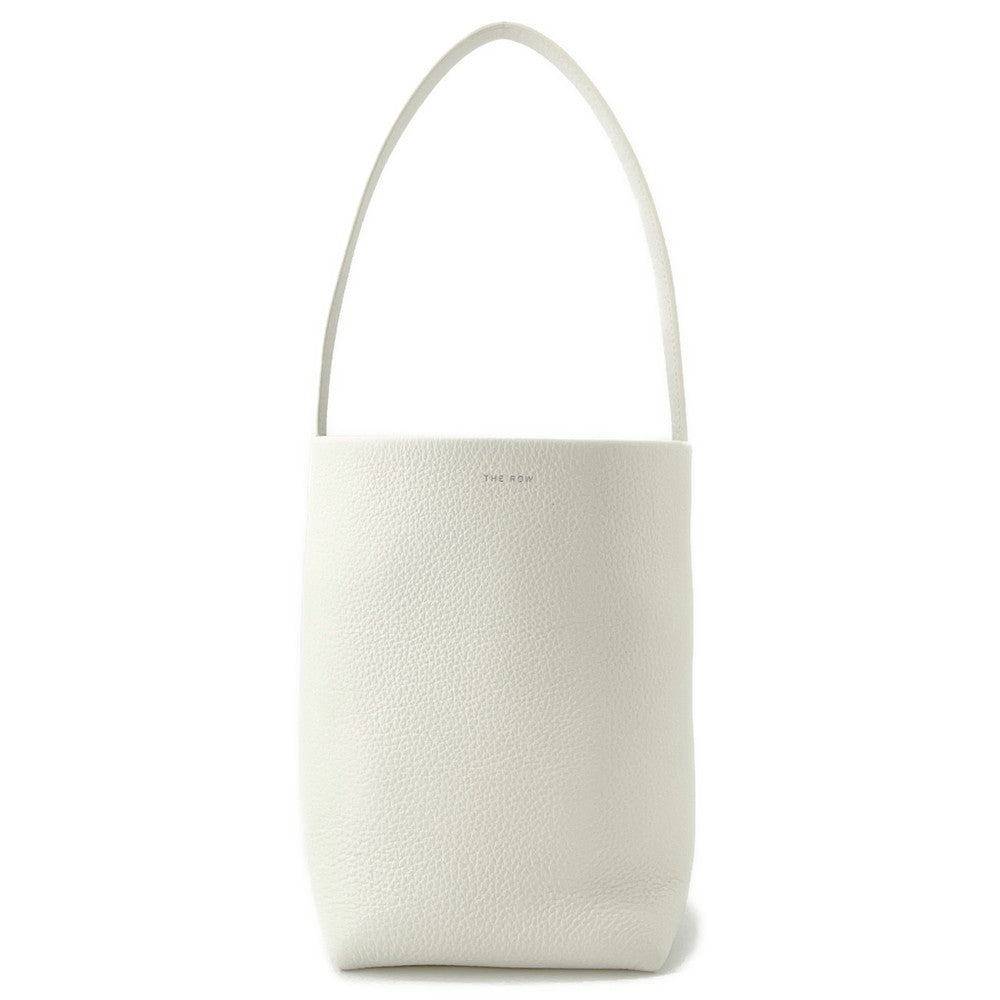 The Row N/S Park Tote WhiteW1314 Leather Size S