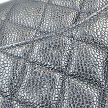 Load image into Gallery viewer, CHANEL Matelasse W Flap ChainShoulder Bag BlackA01112 Caviar Leather Size 25
