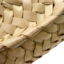 Load image into Gallery viewer, LOEWE Studio Ghibli Collaboration Dust Bunny Basket Bag Natural/Black/TanA223S93X09 Raffia Leather Size Small
