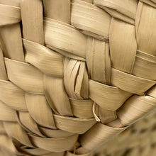 Load image into Gallery viewer, LOEWE Studio Ghibli Collaboration Dust Bunny Basket Bag Natural/Black/TanA223S93X09 Raffia Leather Size Small
