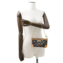 将图像加载到图库查看器中，LOUIS VUITTON Pochette・Milla NoirM60097 Monogram・Multicolor Size MM
