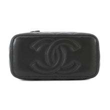将图像加载到图库查看器中，CHANEL Matelasse Chain Vanity BlackAP1472 Lambskin
