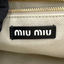 将图像加载到图库查看器中，MIUMIU MIU EVERYWHERE 2way Handbag Japan Limited Edition Khaki/Beige5BA085 Canvas
