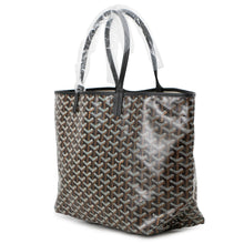 将图像加载到图库查看器中，GOYARD Saint Louis BlackSTLOUIPMLTY01CL01P PVC Leather Size PM

