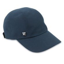 将图像加载到图库查看器中，HERMES Davis Dot Medall Cap Size 57 Navy150BF500 Cotton100%
