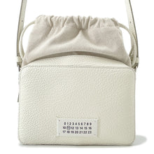 Load image into Gallery viewer, Maison Margiela Maison Margiela 5AC Camera Shoulder Bag WhiteSB1WG0018 Leather Canvas Size Medium
