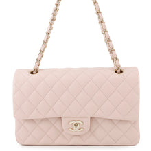 将图像加载到图库查看器中，CHANEL Matelasse W Flap ChainShoulder Bag PinkA01112 Caviar Leather Size 25
