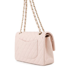 将图像加载到图库查看器中，CHANEL Matelasse W Flap ChainShoulder Bag PinkA01112 Caviar Leather Size 25
