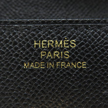 Load image into Gallery viewer, HERMES Kelly Pocket Slim Black Veau Madame
