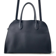将图像加载到图库查看器中，The Row Margaux BlackW1586 Leather Size 12
