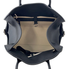 将图像加载到图库查看器中，The Row Margaux BlackW1586 Leather Size 12
