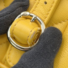 Load image into Gallery viewer, CHANEL Matelasse Backpack YellowAS3787 Calf Leather
