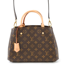 将图像加载到图库查看器中，LOUIS VUITTON Montaigne BordeauxM41055 Monogram Size BB
