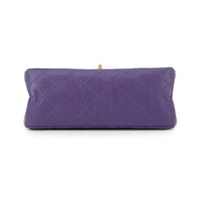 Load image into Gallery viewer, CHANEL 2.55 ChainShoulder Bag PurpleAS0874 Aged Calf Leather Size 20
