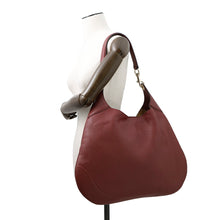 将图像加载到图库查看器中，GUCCI GUCCI B Shoulder Bag Rosso Ancora Red820169 Leather Size Medium
