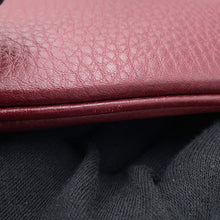 将图像加载到图库查看器中，GUCCI GUCCI B Shoulder Bag Rosso Ancora Red820169 Leather Size Medium
