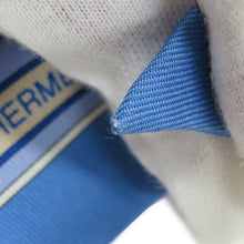Load image into Gallery viewer, HERMES Twilly Camail Lavender/Vert/Blue Jean Silk100%
