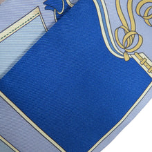 Load image into Gallery viewer, HERMES Twilly Camail Lavender/Vert/Blue Jean Silk100%
