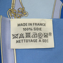Load image into Gallery viewer, HERMES Twilly Camail Lavender/Vert/Blue Jean Silk100%
