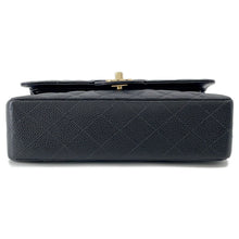 Load image into Gallery viewer, CHANEL Matelasse W Flap W Chain Shoulder BlackA01113 Caviar Leather Size 23
