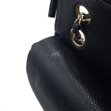 Load image into Gallery viewer, CHANEL Matelasse W Flap W Chain Shoulder BlackA01113 Caviar Leather Size 23
