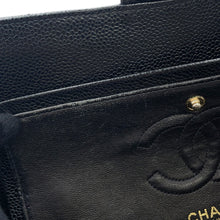 Load image into Gallery viewer, CHANEL Matelasse W Flap W Chain Shoulder BlackA01113 Caviar Leather Size 23
