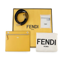 将图像加载到图库查看器中，FENDI Peekaboo Icy You Black7VA529 Leather Size Medium
