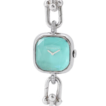 将图像加载到图库查看器中，TIFFANY&amp;Co. Hardware Watch Medium W24.5mm Stainless Steel SV925 TIFFANY&amp;Co.Blue Dial73332052
