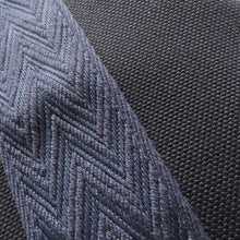 将图像加载到图库查看器中，HERMES Brid A Black Zig Zag Black/Navy Canvas Size GM
