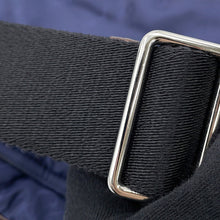 将图像加载到图库查看器中，Berluti Calligraphy Scritto Messenger Bag Navy/Brown Nylon Leather
