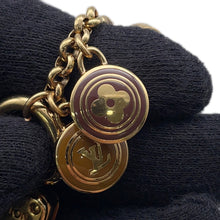 Load image into Gallery viewer, LOUIS VUITTON Porte Cles Chenne Pastille GoldM65386 Metal
