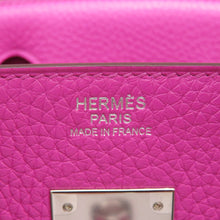 将图像加载到图库查看器中，HERMES Birkin Magnolia Taurillon Clemence Size 30
