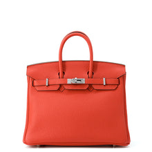 将图像加载到图库查看器中，HERMES Birkin Rouge Tomate Togo Leather Size 25
