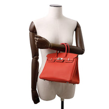 将图像加载到图库查看器中，HERMES Birkin Rouge Tomate Togo Leather Size 25
