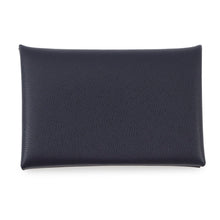 Load image into Gallery viewer, HERMES Calvi Blue Nuit Veau Madame
