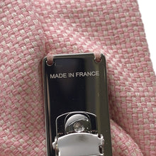 将图像加载到图库查看器中，HERMES Barrette Grenelle Plein Air PM hair clip Rose Sakura/Rose ClaireH241012G Cotton 98% Polyurethane 2%
