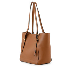 Load image into Gallery viewer, PRADA PRADA Logo Tote Bag Brown1BG301 Leather
