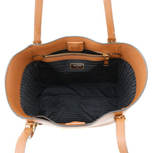 Load image into Gallery viewer, PRADA PRADA Logo Tote Bag Brown1BG301 Leather
